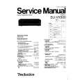 Cover page of TECHNICS SUVX500 Service Manual