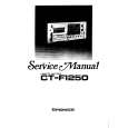 Cover page of PIONEER CT-F1250 Service Manual