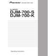 Cover page of PIONEER DJM-700-S/KUCXJ Owner's Manual