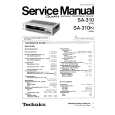 Cover page of TECHNICS SA310/K Service Manual