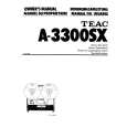 Cover page of TEAC A-3300 Owner's Manual