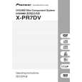 Cover page of PIONEER X-PR7DV/NXCN/HK Owner's Manual