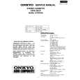 Cover page of ONKYO TA-RW400 Service Manual