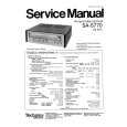 Cover page of TECHNICS SA-5770 Service Manual