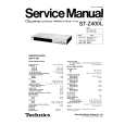 Cover page of TECHNICS STZ400L Service Manual