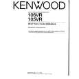 Cover page of KENWOOD 105VR Owner's Manual