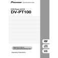 Cover page of PIONEER DV-PT100-S/KUXTL Owner's Manual