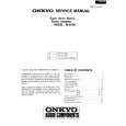 Cover page of ONKYO M-5099 Service Manual