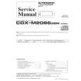 Cover page of PIONEER CDXM2086 Service Manual