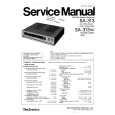 Cover page of TECHNICS SA313/K Service Manual