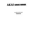 Cover page of AKAI 4000DS Service Manual