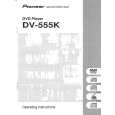 Cover page of PIONEER DV555K Owner's Manual