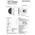 Cover page of KENWOOD KFCHQ202 Service Manual