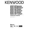 Cover page of KENWOOD KDC-W7144UY Owner's Manual