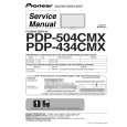 Cover page of PIONEER PDP-43MXE1-S/T/E1 Service Manual