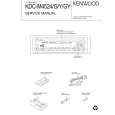 Cover page of KENWOOD KDCM4524 Service Manual