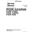 Cover page of PIONEER PDR-19RW Service Manual