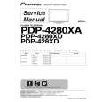 Cover page of PIONEER PDP-4280XD/WYVIXK5 Service Manual