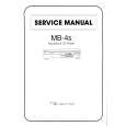Cover page of NAKAMICHI MB4S Service Manual