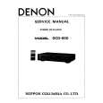 Cover page of DENON DCD800 Service Manual