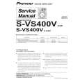 Cover page of PIONEER S-VS400V/XJI/E Service Manual