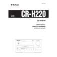 Cover page of TEAC CRH220 Owner's Manual