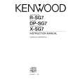 Cover page of KENWOOD DP-SG7 Owner's Manual