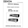 Cover page of DENON DR-330 Service Manual