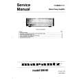 Cover page of MARANTZ SM80 Service Manual