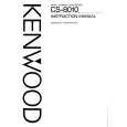 Cover page of KENWOOD CS8010 Owner's Manual