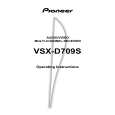 Cover page of PIONEER VSX-D709S/KUXJI/CA Owner's Manual