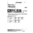 Cover page of PIONEER DEH415/SDK Service Manual