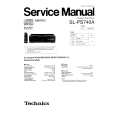 Cover page of TECHNICS SLPS740A Service Manual