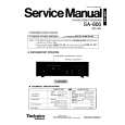 Cover page of TECHNICS SA800 Service Manual