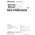 Cover page of PIONEER GEX-FM903XM/UC Service Manual