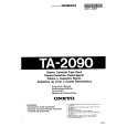 Cover page of ONKYO TA-2090 Owner's Manual