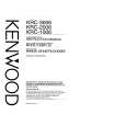 Cover page of KENWOOD KRC-3006 Owner's Manual