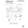 Cover page of KENWOOD KMD-6527 Service Manual