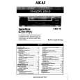 Cover page of AKAI VS-G2DPL EOG-D Owner's Manual