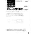 Cover page of PIONEER PL-200Z Service Manual
