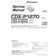 Cover page of PIONEER CDX-P1270ES Service Manual