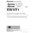 Cover page of PIONEER XWHT1 Service Manual