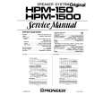 Cover page of PIONEER HPM-150 Service Manual