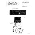 Cover page of KENWOOD KRC651D Service Manual