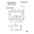 Cover page of KENWOOD GX401EF2 Service Manual