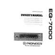 Cover page of PIONEER EQ7000 Owner's Manual