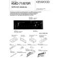 Cover page of KENWOOD KMD870 Service Manual