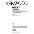 Cover page of KENWOOD PMS-F3 Owner's Manual