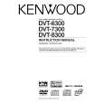 Cover page of KENWOOD DVT-6300 Owner's Manual