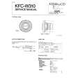 Cover page of KENWOOD KFCW310 Service Manual